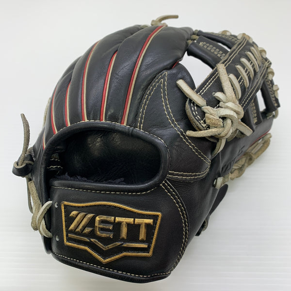 ゼット ZETT ネオステイタス BRGB31750 軟式 大人 一般 内野手用 グローブ グラブ 右投げ 中古品 野球 8838