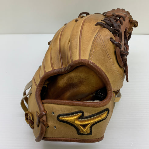 ミズノ MIZUNO ミズノプロ mizunopro HAGA製 硬式 大人 一般 外野手用 グローブ グラブ 右投げ 中古品 野球 1156