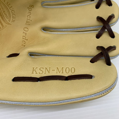 久保田スラッガー KUBOTA SLUGGER KSN-M00 硬式 大人 一般 内野手用 グローブ グラブ 右投げ 中古品 野球 8893