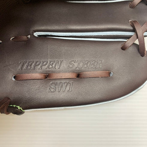 中古品 てっぺん TEPPEN 限定 硬式 投手用グローブ SW1 4389