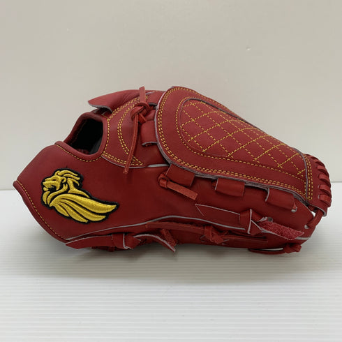 ジェニュイン Genuine 硬式 大人 一般 投手用 グローブ ピッチャー グラブ 右投げ 中古品 グローブ袋付き 野球 6769