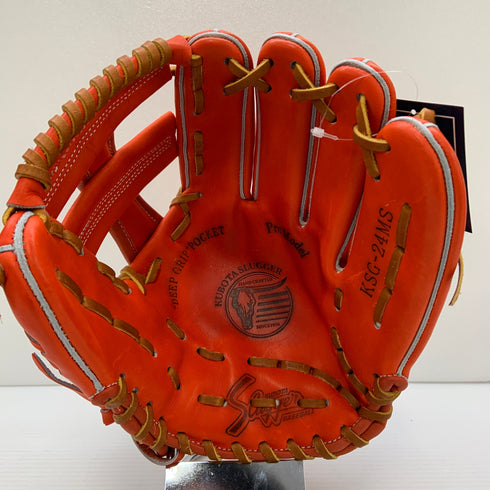 久保田スラッガー KUBOTA SLUGGER 硬式 大人 一般 内野手用 グローブ グラブ 右投げ KSG-24MS タグ付き 野球 7790