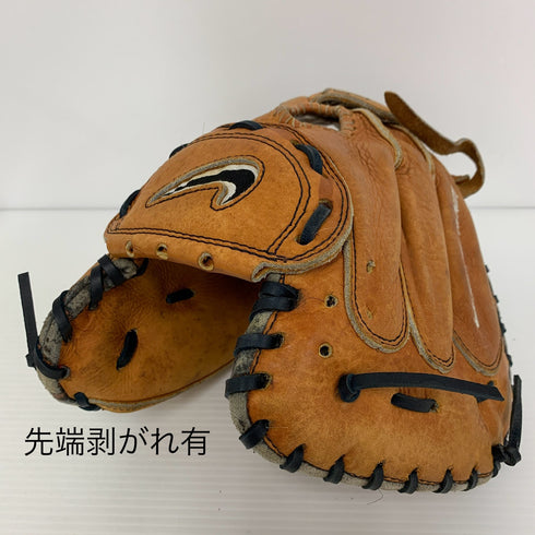 ナイキ NIKE 軟式キャッチャーミット 軟式 大人 一般 キャッチャーミット 捕手 グローブ グラブ 右投げ SDR CMF 中古品 野球 6262