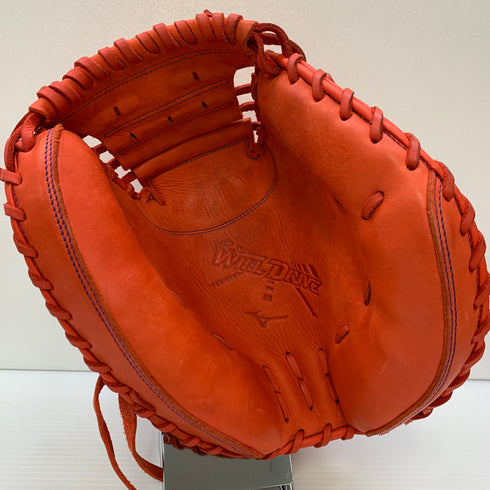 ミズノ MIZUNO WILLDRIVE 軟式 大人 一般 キャッチャーミット 捕手 グローブ グラブ 右投げ 1AJCR30800 中古品 野球 7175