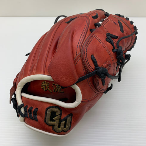 グラブワークス GLOVEWORKS ゲームデイ 軟式 大人 一般 投手用 グローブ ピッチャー グラブ 右投げ 中古品 野球 8286