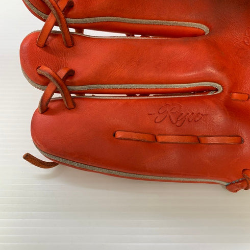 リュウ RYU Ryu 硬式 大人 一般 投手用 グローブ ピッチャー グラブ 左投げ 中古品 野球 6087