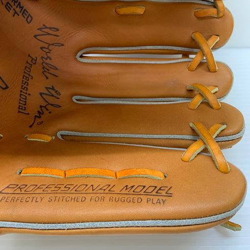 ミズノ MIZUNO ミズノプロ ワールドウィン 赤カップ 復刻 硬式 大人 一般 内野手用 グローブ グラブ 右投げ 1AJGH98118 中古品 野球 6602