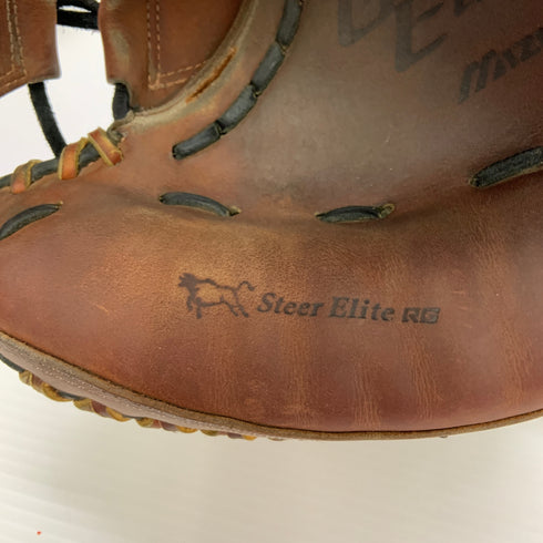 ミズノ MIZUNO グローバルエリート Global Elite 軟式 大人 一般 キャッチャーミット 捕手 グローブ グラブ 右投げ オーダー 中古品 野球 8831
