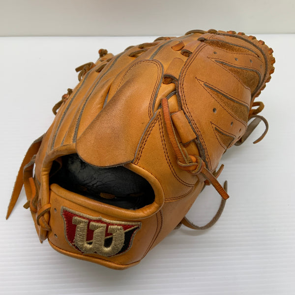 ウィルソン Wilson ベーシックラボ REQ1WB 軟式 大人 一般 投手用 グローブ ピッチャー グラブ 右投げ 中古品 野球 8807