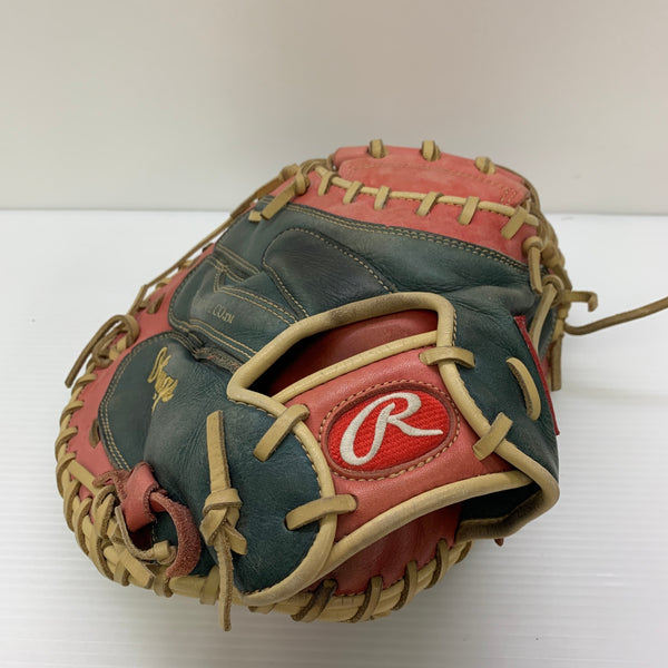ローリングス Rawlings マークオブアプロシリーズ 軟式 大人 一般 キャッチャーミット 捕手 グローブ グラブ 右投げ 中古品 野球 6246