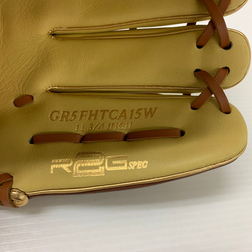 ローリングス Rawlings ハイパーテック 軟式 大人 一般 投手用 グローブ ピッチャー グラブ 右投げ GR5FHTCA15W 中古品 野球 6125
