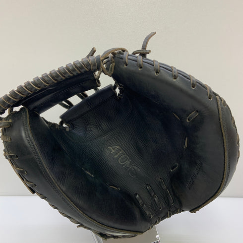 アトムズ ATOMS 硬式 大人 一般 キャッチャーミット 捕手 グローブ グラブ 右投げ 中古品 野球 9390