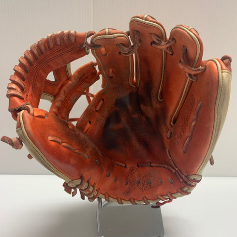 久保田スラッガー KUBOTA SLUGGER 硬式 大人 一般 内野手用 グローブ グラブ 右投げ オーダー 中古品 野球 7329