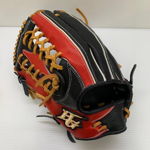 ハイゴールド HI-GOLD プロフェッショナル 硬式 大人 一般 外野手用 グローブ グラブ 左投げ オーダー 中古品 野球 8607
