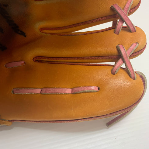 ミズノ MIZUNO ミズノプロ 軟式 大人 一般 投手用 グローブ ピッチャー グラブ 右投げ オーダー 中古品 野球 7344