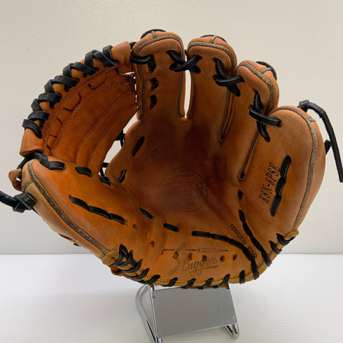 久保田スラッガー KUBOTA SLUGGER KSN-8PSE 軟式 大人 一般 内野手用 グローブ グラブ 右投げ 中古品 野球 9242