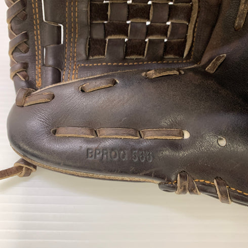 ゼット ZETT プロステイタス 硬式 大人 一般 内野手用 グローブ グラブ 右投げ BPROG566 中古品 グローブ袋付き 野球 6251