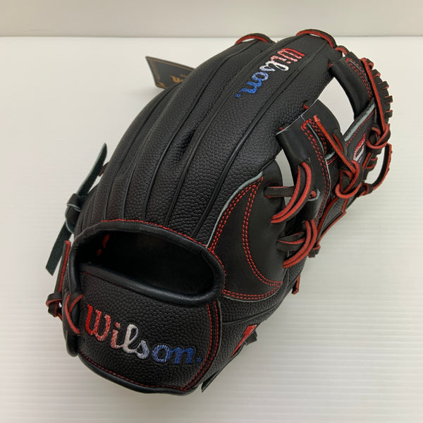 ウィルソン Wilson D-MAX DUAL WBW102481 軟式 大人 一般 内野手用 グローブ グラブ 右投げ タグ付き 野球 9174