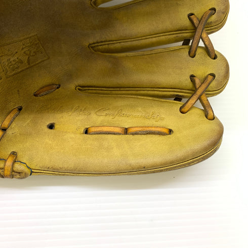 ハイゴールド HI-GOLD 硬式 大人 一般 内野手用 グローブ グラブ 右投げ 中古品 野球 9803