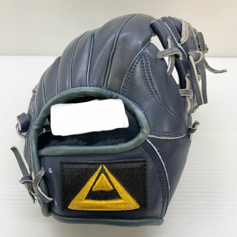 デルタ 軟式 大人 一般 内野手用 グローブ グラブ 右投げ 中古品 グローブ袋付き 野球 9385
