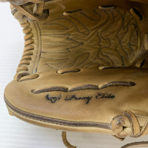 ミズノ MIZUNO ミズノプロ HAGAJAPAN 硬式 大人 一般 投手用 グローブ ピッチャー グラブ 右投げ オーダー 中古品 野球 7952