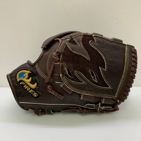 ファイヤーズ FIRES 軟式 大人 一般 投手用 グローブ ピッチャー グラブ 右投げ 中古品 野球 8594
