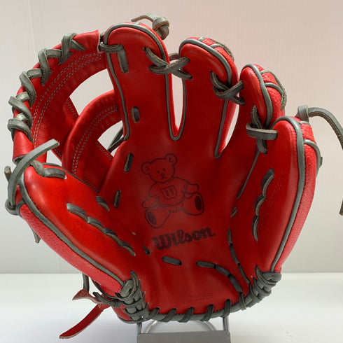 ウィルソン Wilson DUALTECHNOLOGY 軟式 大人 一般 内野手用 グローブ グラブ 右投げ 87型 中古品 野球 7264