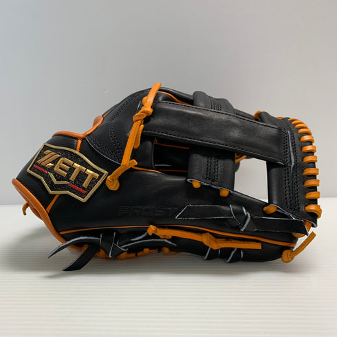 ゼット ZETT プロステイタス 硬式 大人 一般 内野手用 グローブ グラブ 右投げ BPG-PRO オーダー 中古品 グローブ袋付き 野球 6334