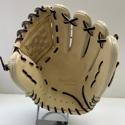 ゼット ZETT プロステイタス PROSTATUS BGRB30561Q 軟式 大人 一般 二塁手・遊撃手用 グローブ グラブ 右投げ タグ付き グローブ袋付き 野球 8461