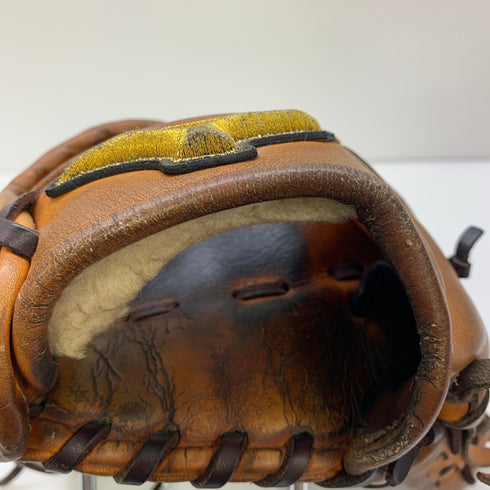 ミズノ MIZUNO プロ 硬式 大人 一般 内野手用 グローブ グラブ 右投げ 中古品 野球 7874
