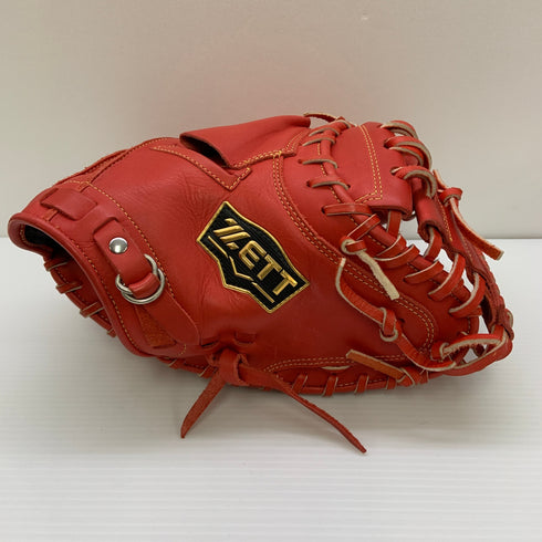 ゼット ZETT BRCB33412R 軟式 大人 一般 キャッチャーミット 捕手 グローブ グラブ 右投げ 中古品 野球 9584