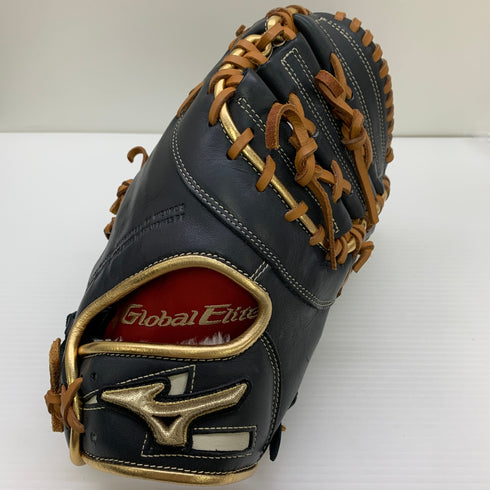 ミズノ MIZUNO グローバルエリート Global Elite 1AJFR29300 軟式 大人 一般 ファーストミット 一塁手 グローブ グラブ 右投げ 中古品 グローブ袋付き 野球 1107