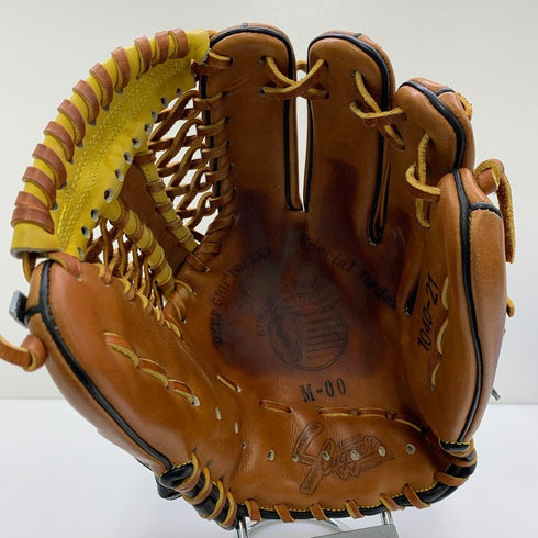 中古品 久保田スラッガー KUBOTA SLUGGER 硬式 内野手用グローブ M-00 1040-21 鳥谷引退記念モデル 5493
