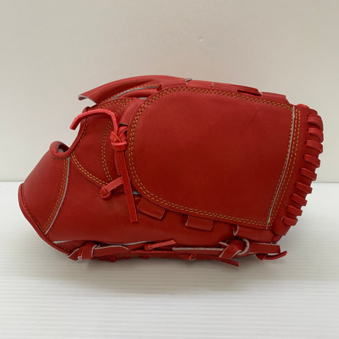 メーカー不明 硬式 大人 一般 投手用 グローブ ピッチャー グラブ 右投げ 中古品 野球 6816