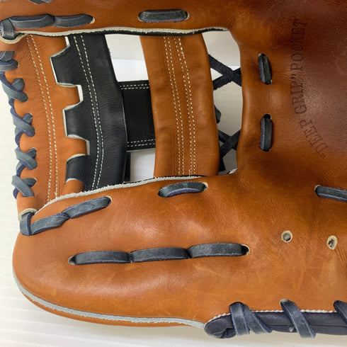 久保田スラッガー KUBOTA SLUGGER 硬式 大人 一般 内野手用 グローブ グラブ 右投げ 中古品 箱・グローブ袋付き 野球 6736