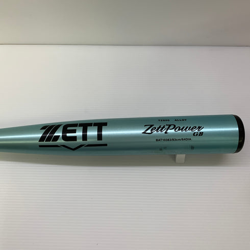 ゼット ZETT ゼットパワー 硬式 大人 一般 金属製バット TZ800 中古 野球 7854