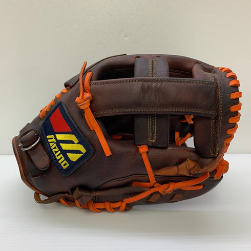 ミズノ MIZUNO ワールドウィン 硬式 大人 一般 内野手用 グローブ グラブ 右投げ GIC-3L 中古品 野球 8279