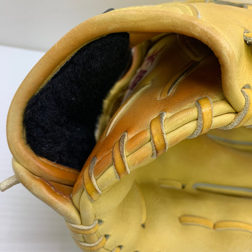 ミズノ MIZUNO ミズノプロ mizunopro 硬式 大人 一般 投手用 グローブ ピッチャー グラブ 右投げ オーダー 中古品 グローブ袋付き 野球 1199