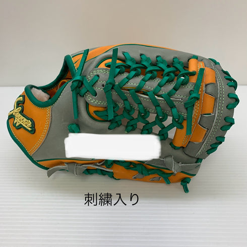 久保田スラッガー KUBOTA SLUGGER 硬式 大人 一般 外野手用 グローブ グラブ 右投げ 中古品 箱・グローブ袋付き 野球 6739