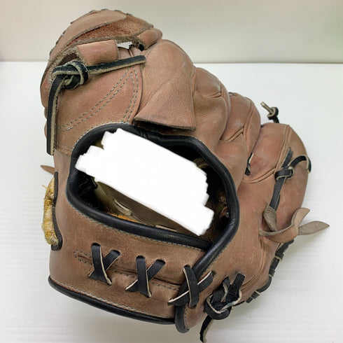 ミズノ MIZUNO ミズノプロ mizunopro 硬式 大人 一般 投手用 グローブ ピッチャー グラブ 左投げ オーダー 中古品 野球 9860