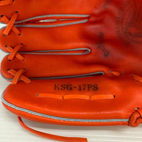 中古品 久保田スラッガー KUBOTA SLUGGER 硬式 投手用グローブ KSG-17PS 5835