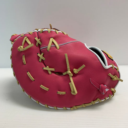 ハタケヤマ HATAKEYAMA 軟式 大人 一般 ファーストミット 一塁手 グローブ グラブ 右投げ PRO-F1 中古品 野球 6236