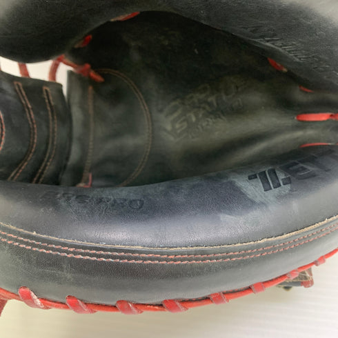 ゼット ZETT プロステイタス PROSTATUS BRCPRO 軟式 大人 一般 キャッチャーミット 捕手 グローブ グラブ 右投げ 中古品 野球 1265