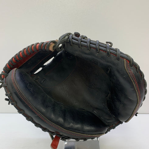 ハタケヤマ HATAKEYAMA 心 軟式 大人 一般 キャッチャーミット 捕手 グローブ グラブ 右投げ PRO-27 中古品 野球 7917