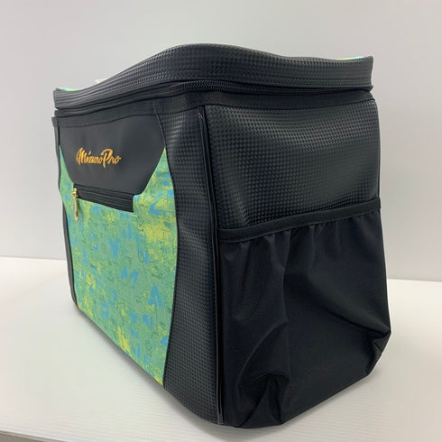 ミズノ MIZUNO ミズノプロ グラブケース 2025セレクションモデル 20L グローブ2個入れ ブラック×グリーンアッシュ 1FJCC501 4236
