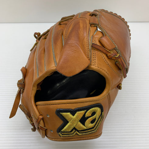 ザナックス Xanax TRUST X 硬式 大人 一般 投手用 グローブ ピッチャー グラブ 右投げ BHG-12015 中古品 グローブ袋付き 野球 7482