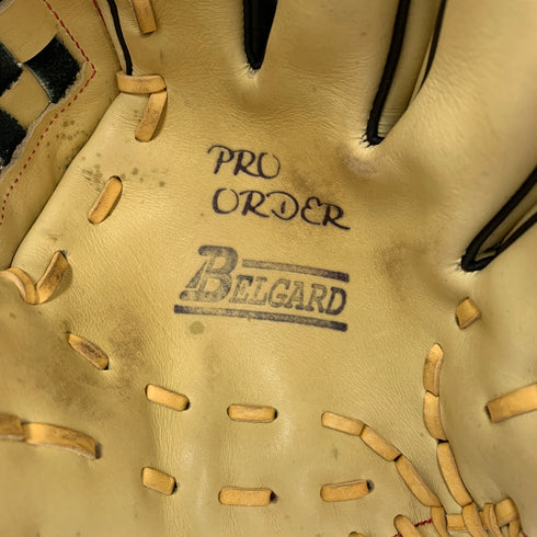 ベルガード BELGARD PROORDER 硬式 大人 一般 内野手用 グローブ グラブ 右投げ 中古品 野球 7947