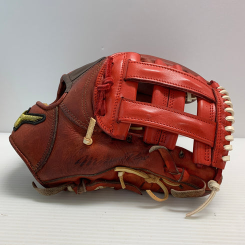 ミズノ MIZUNO ミズノプロ 硬式 大人 一般 内野手用 グローブ グラブ 右投げ 1AJGH12115 中古品 グローブ袋付き 野球 6275