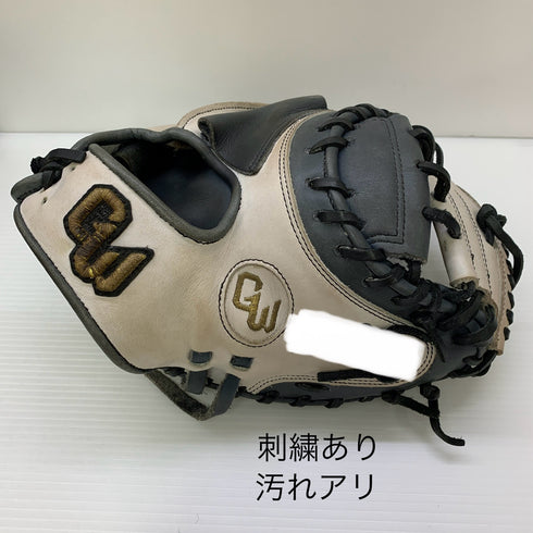 グラブワークス 硬式 大人 一般 キャッチャーミット 捕手 グローブ グラブ 右投げ 中古品 野球 6318
