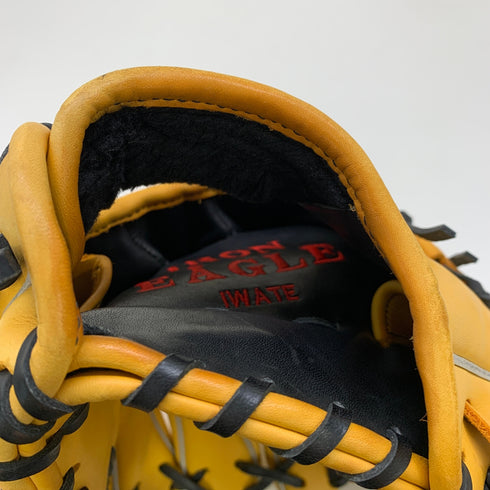 グロム 軟式 大人 一般 内野手用 グローブ グラブ 右投げ 501 中古品 野球 6252